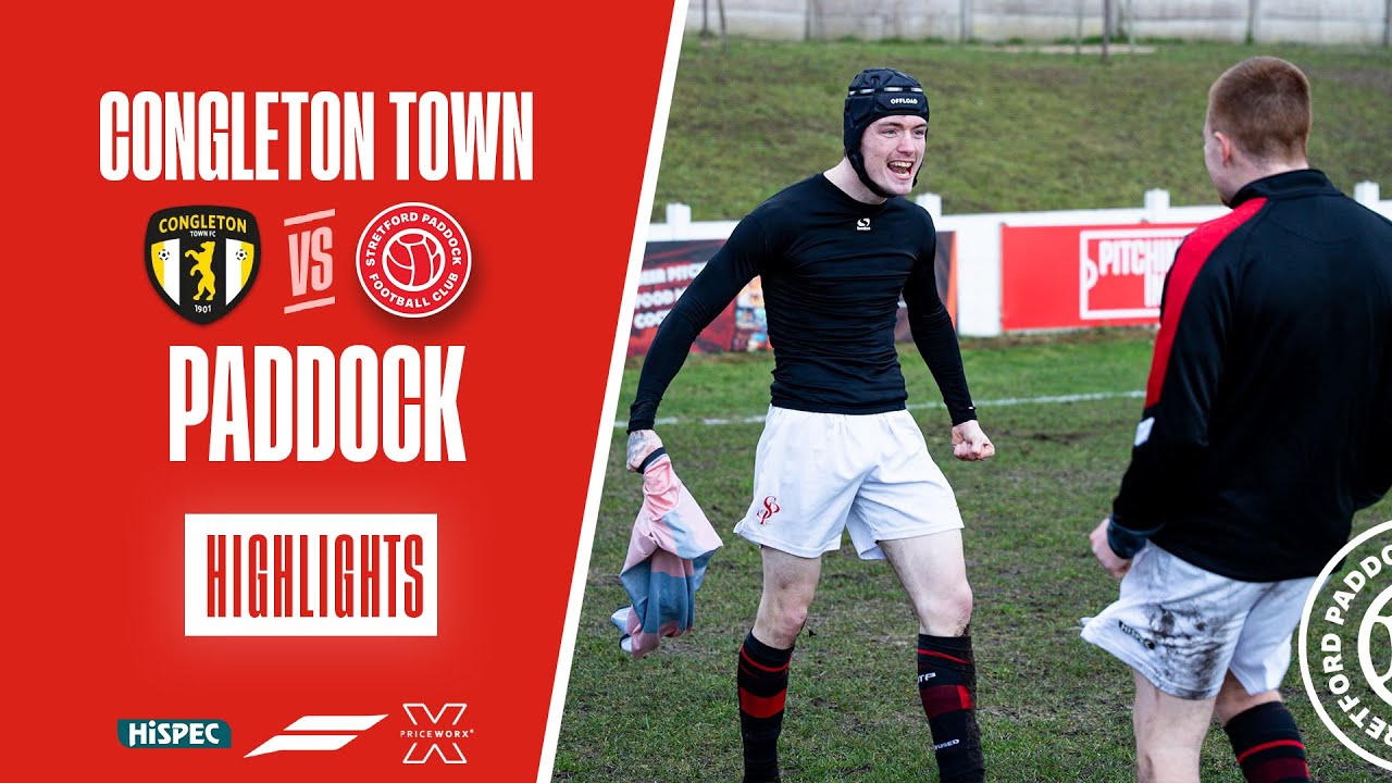 Crazy Comeback? | Live stream Highlights Stretford Paddock FC vs Congleton Town Reserves