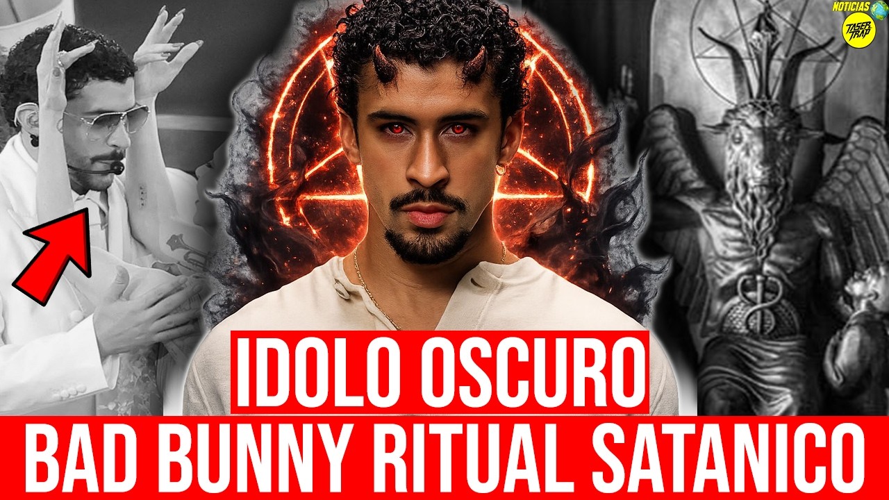 EL RITUAL MASONICO Y SATANICO DE BAD BUNNY EN LA SUPER BOWL