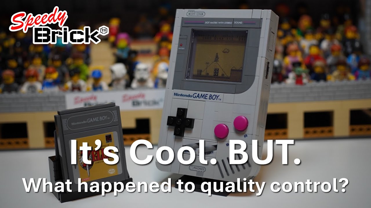 Lego возвращается в прошлое с Nintendo Game Boy. Сборка и обзор набора 72046.