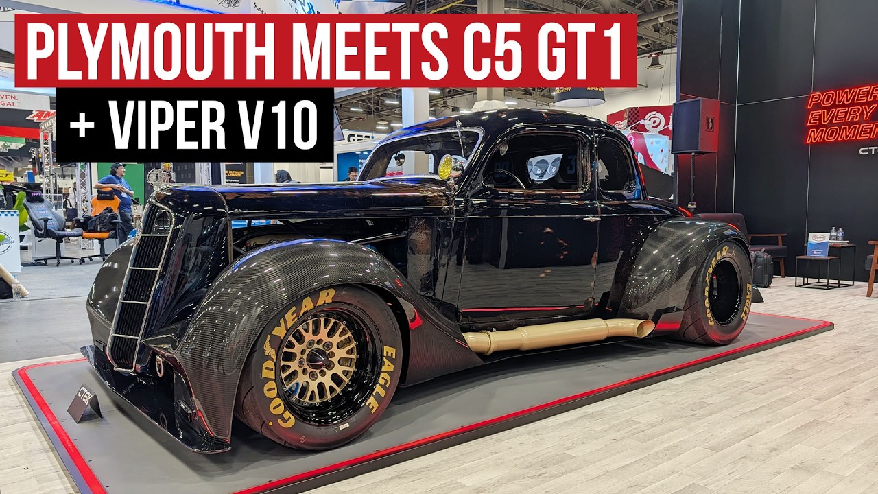 Этот 35-дюймовый Plymouth Hot Rod от Ruffian Cars напугает и впечатлит вас одновременно