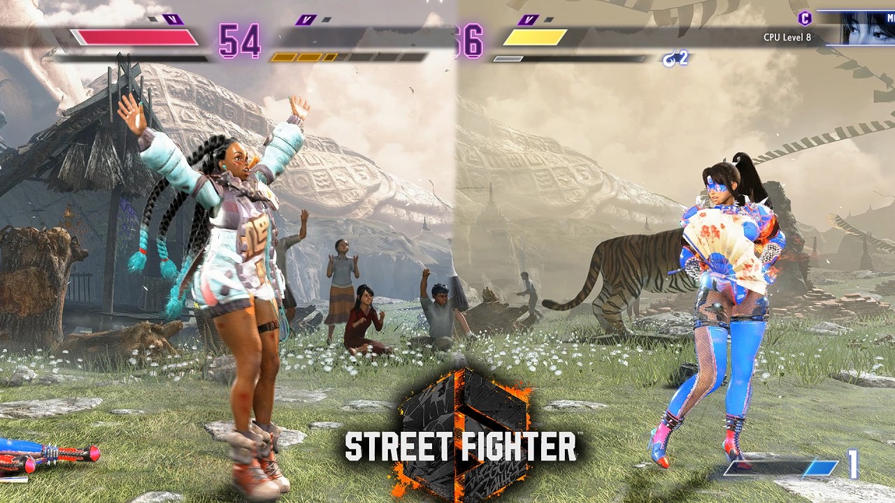 Street Fighter 6 Кимберли против Май Ширануи, мод для ПК #5