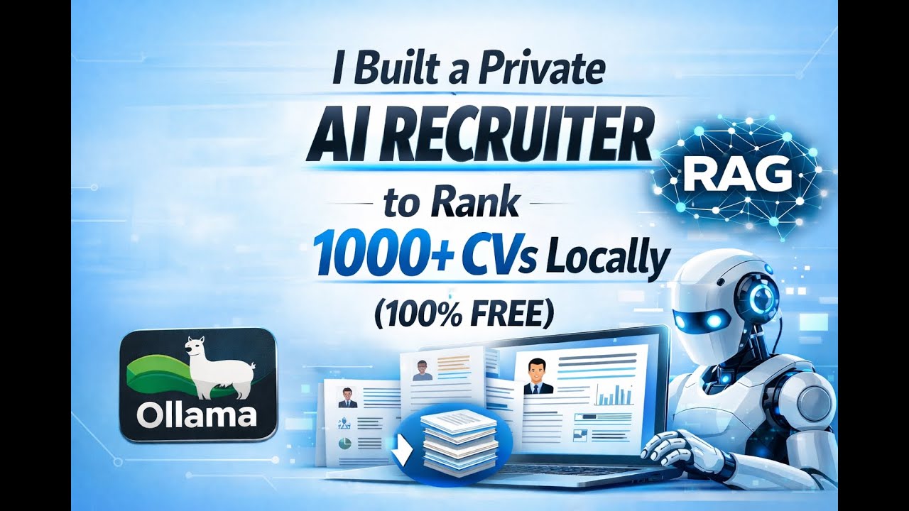 I Built a Private AI Recruiter to Rank 1000+ CVs Locally (100% Free)
