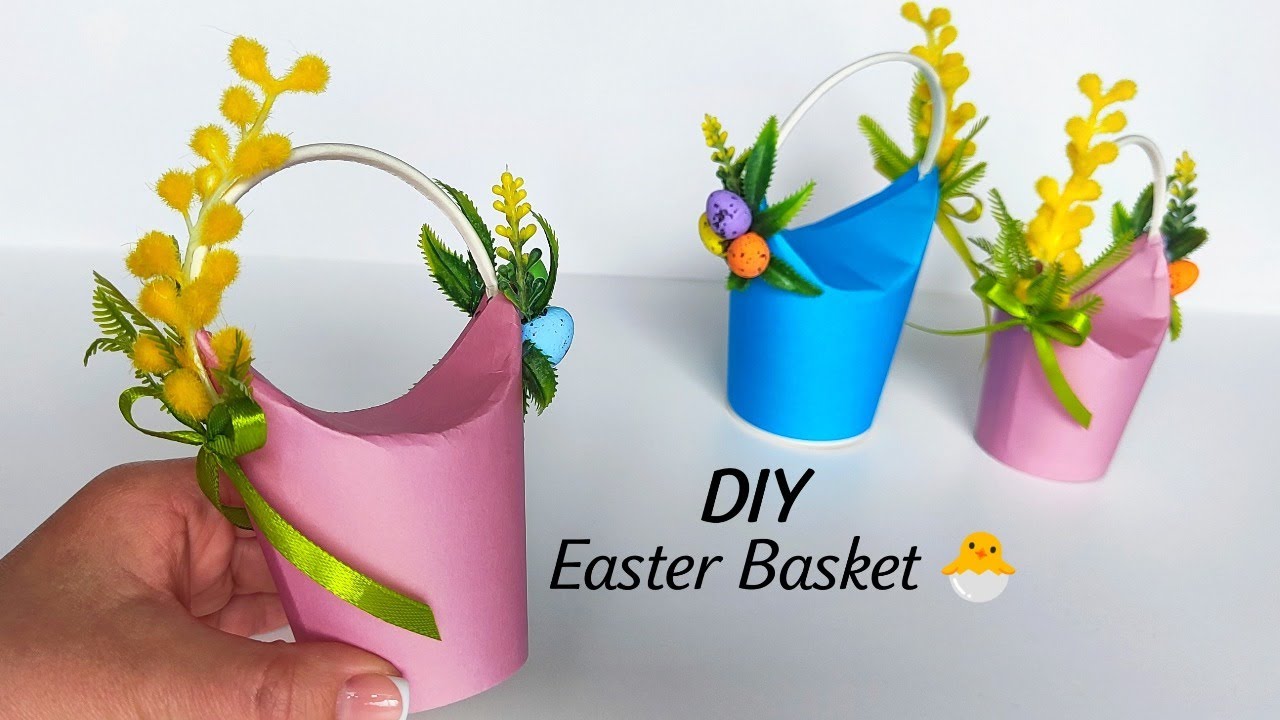 🐰 ПАСХАЛЬНЫЕ  ПОДАРОЧКИ за 10 МИНУТ🐇 Easter  Basket 🐰