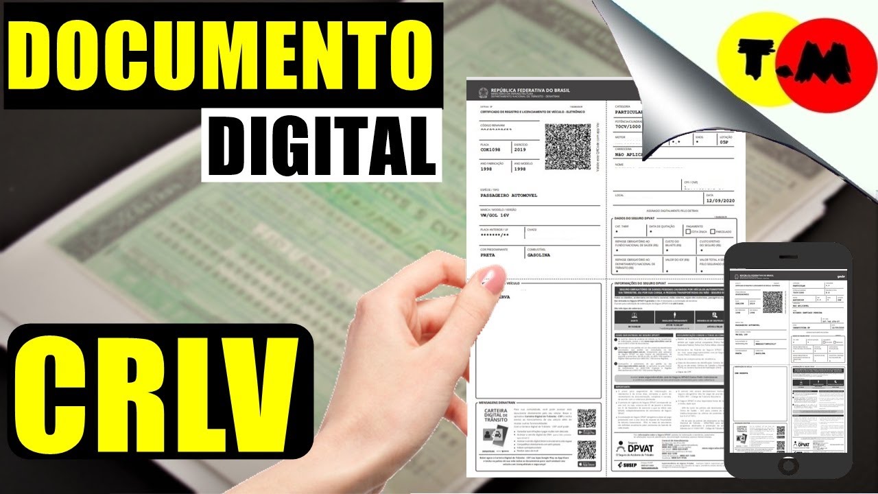 CRLV DIGITAL PASSO A PASSO - COMO IMPRIMIR O CRLV DIGITAL  VEJA COMO &Eacute; SIMPLES..
