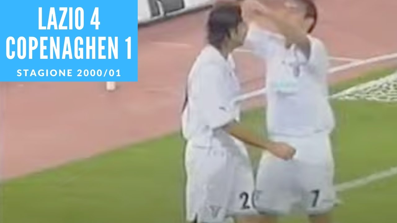 21 agosto 2001: Lazio Copenaghen 4 1
