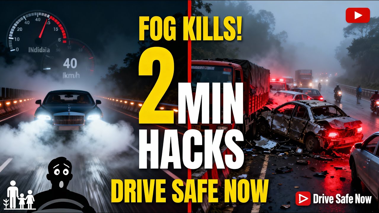 🚗 FOG ALERT: 5 Hacks to Drive SAFE (or SKIP It!) – Don't Crash Blind!