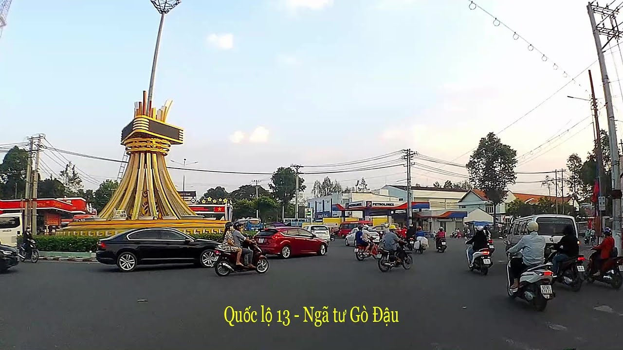 Thích Quảng  Đức - Quốc lộ 13/Đại lộ Bình Dương, Tp. Thủ Dầu Một - Cầu vượt Bình Triệu, Tp. Thủ Đức