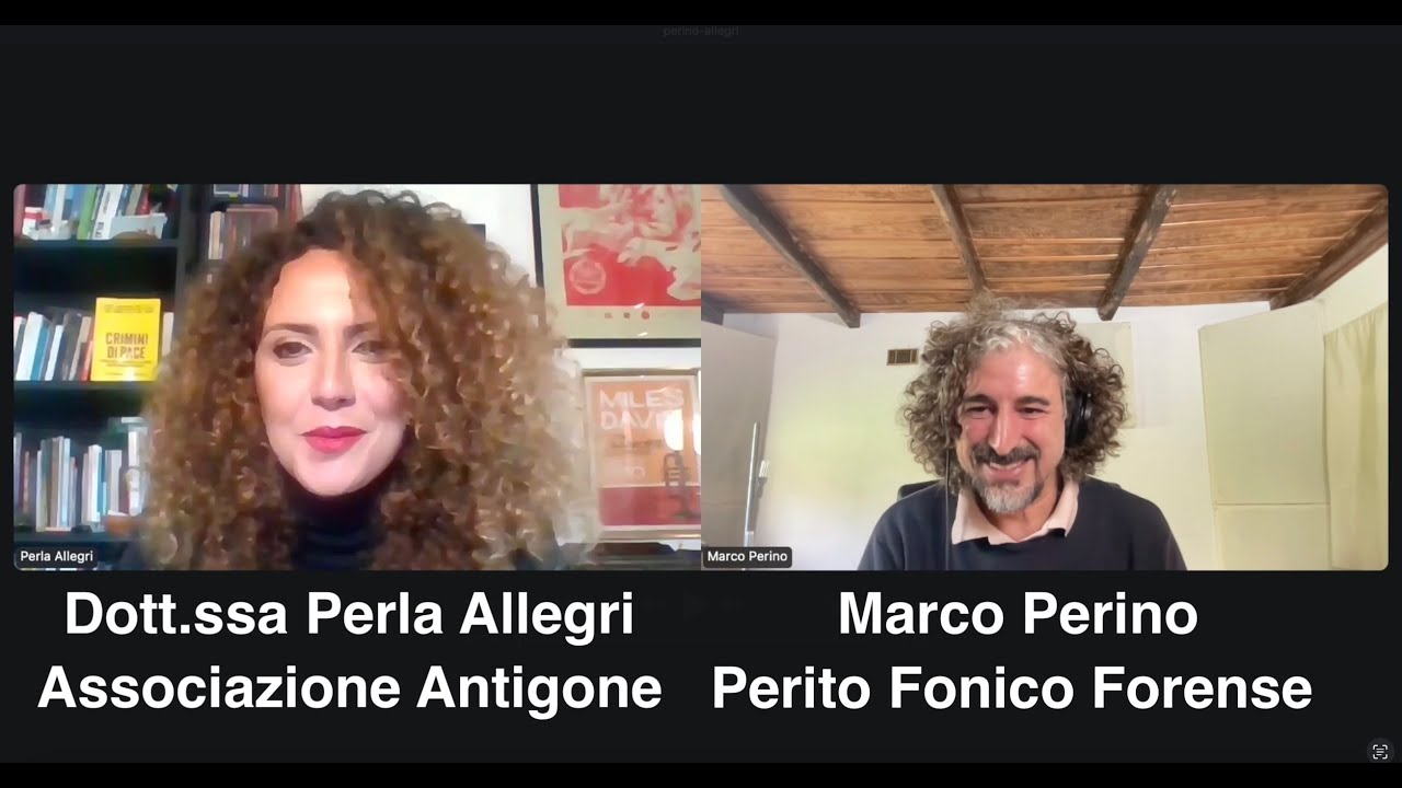 Marco Perino e Perla Allegri, Docente Università di Torino e membro dell'Associazione Antigone
