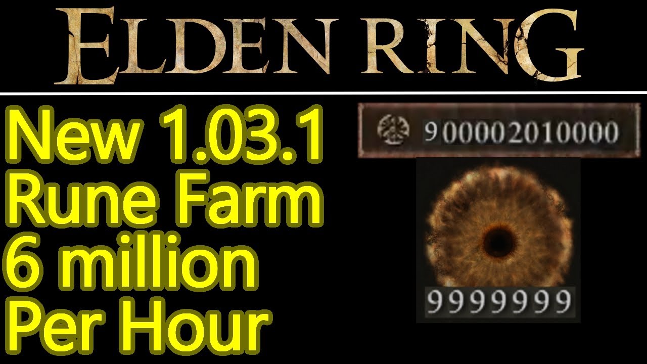 NEW Elden Ring rune farm glitch (dragon) 6 MILLION per hour,  AFTER PATCH 1.03