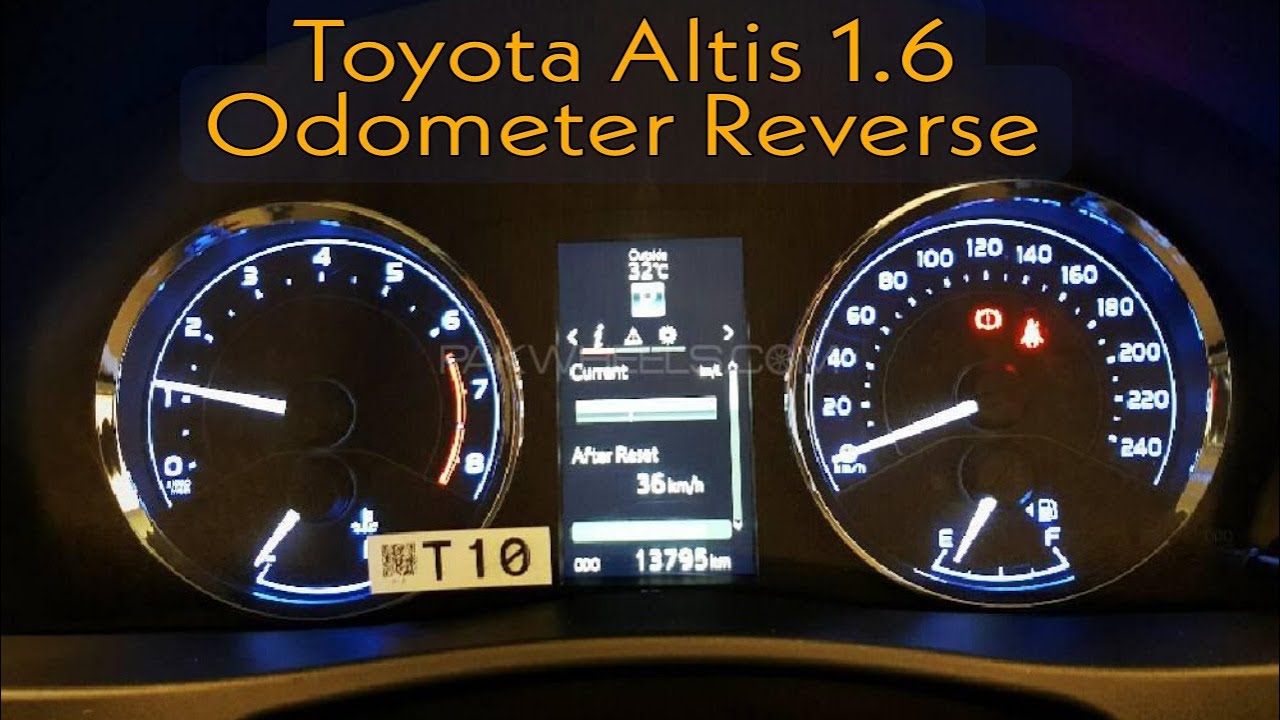 TOYOTA Altis 1.6 Odometer Reverse Hindi/Urdu | Odometer Correction With iPROG | Malik Locksmith
