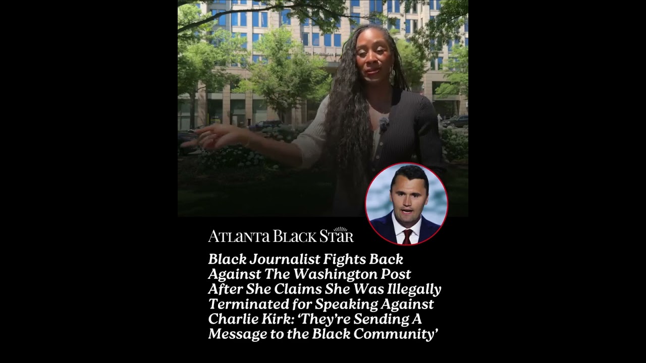 &ldquo;Black Journalist FIRED After Criticizing Charlie Kirk?! 😳 #CharlieKirk #Politics #News&rdquo;