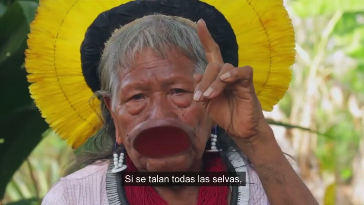 Raoni Metuktire, voz defensor de la Amazonía brasileña