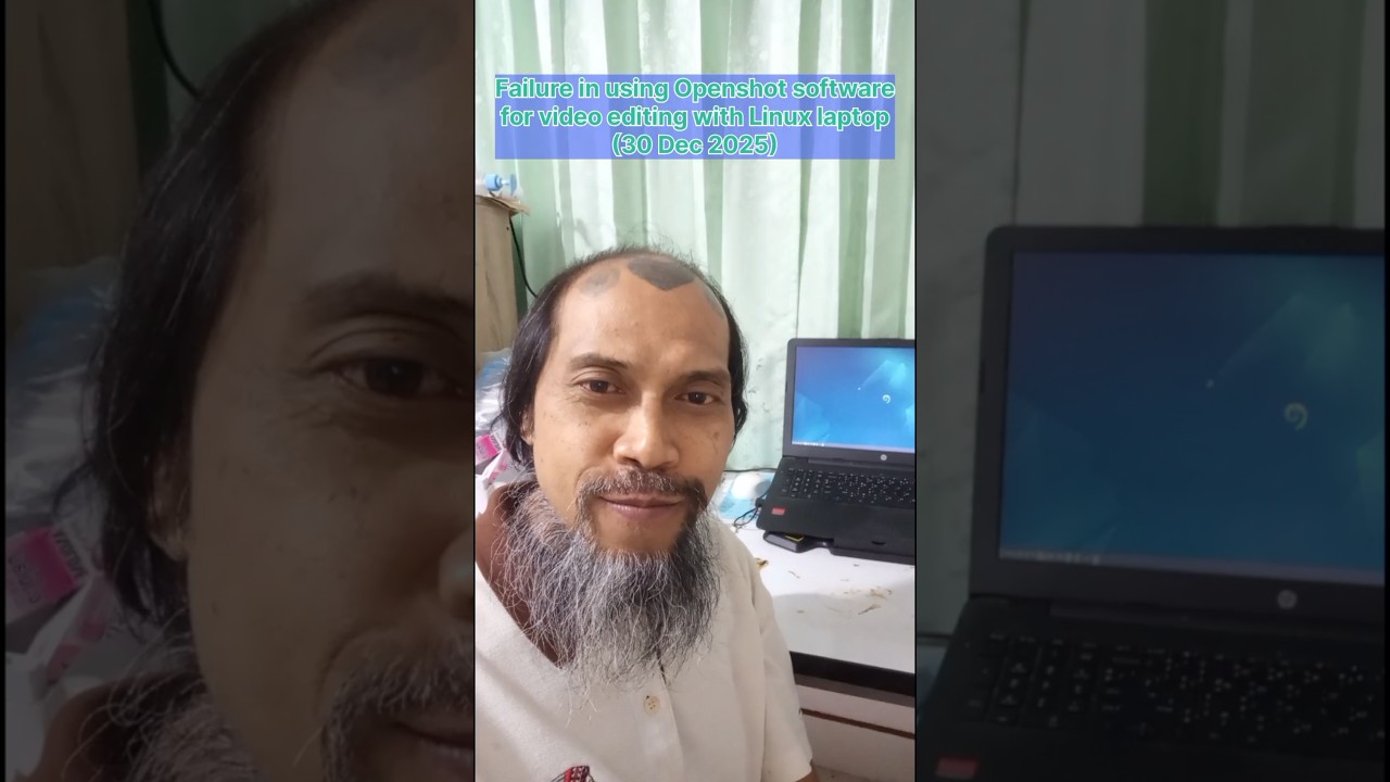 VWP_KJ_0060 Failure in using Openshot software for video editing on Linux Debian comp (30 Dec 2025)