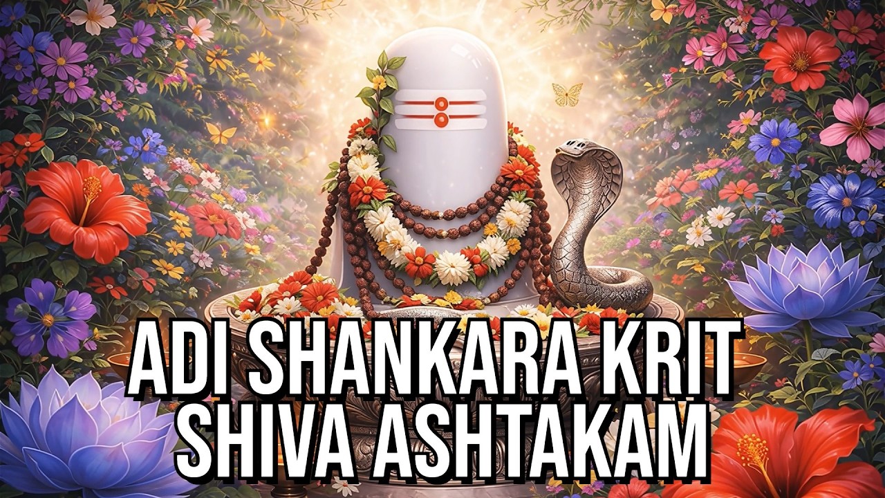 Shiva Ashtakam by Adi Shankaracharya | Powerful Shiva Stotram for Peace & Blessings 🕉️ 🔱