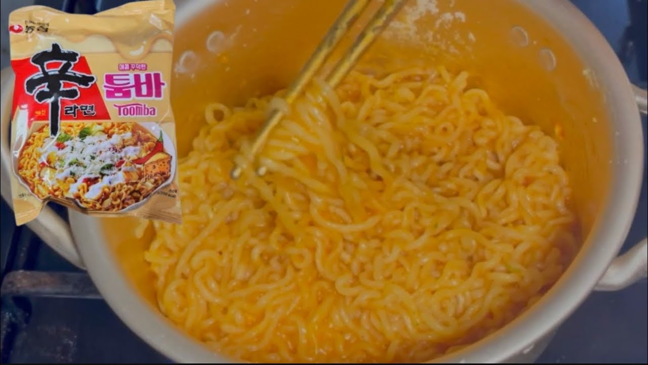 HOW TO MAKE NONGSHIM TOOMBA|NEW SHIN RAMYEON TOOMBA STIR FRY NOODLES| #ramen #toomba #nokcuisine