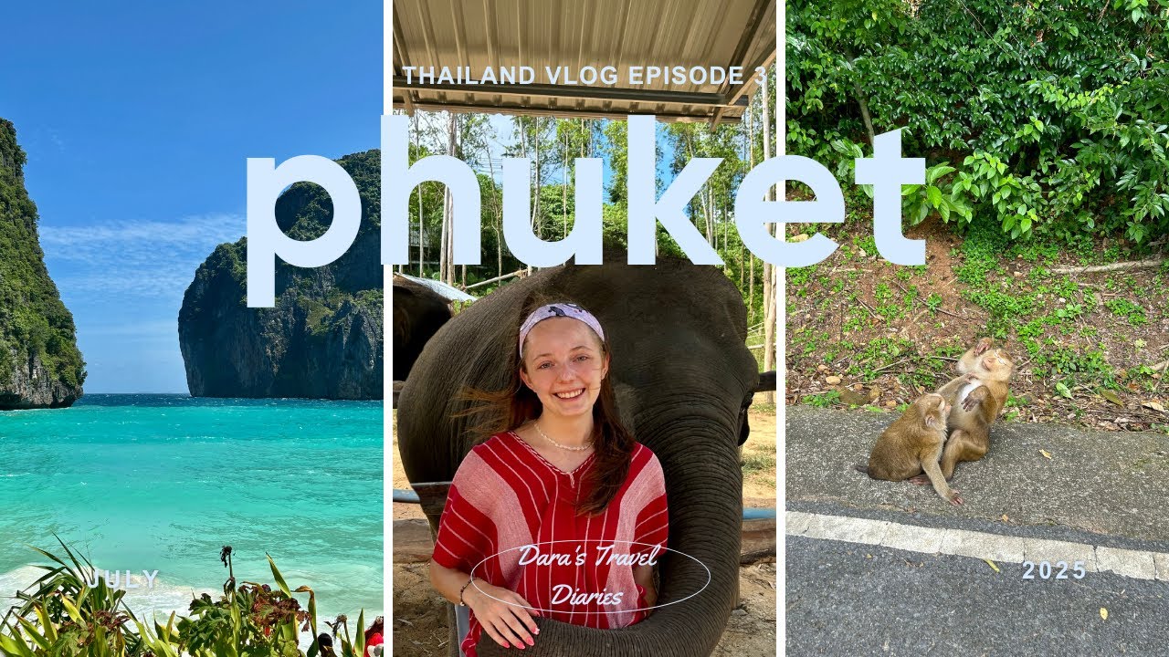 🐘Phuket mnie zaskoczył… ale to SŁONIE skradły całe show 🐘✨Tajlandia VLOG pt.3 🛕🐘