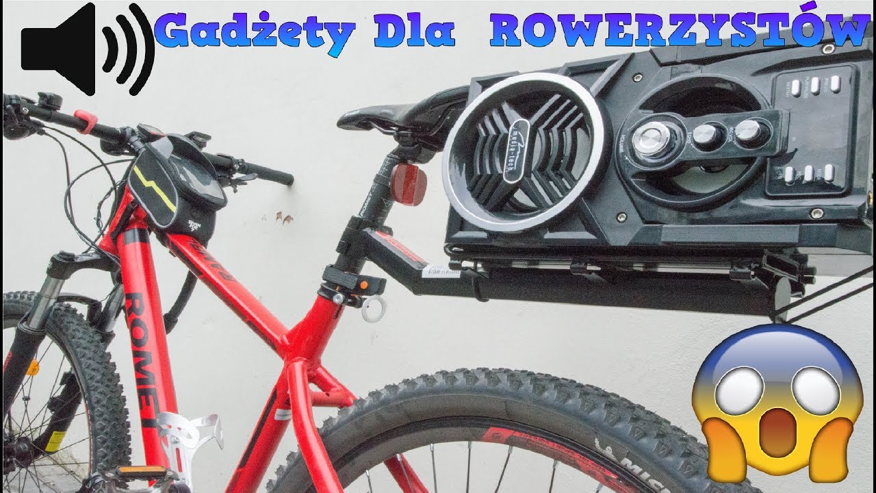 8 Chińskich Gadżetów dla Rowerzystów z Biedronki ROWER z BOOMBOXEM !?