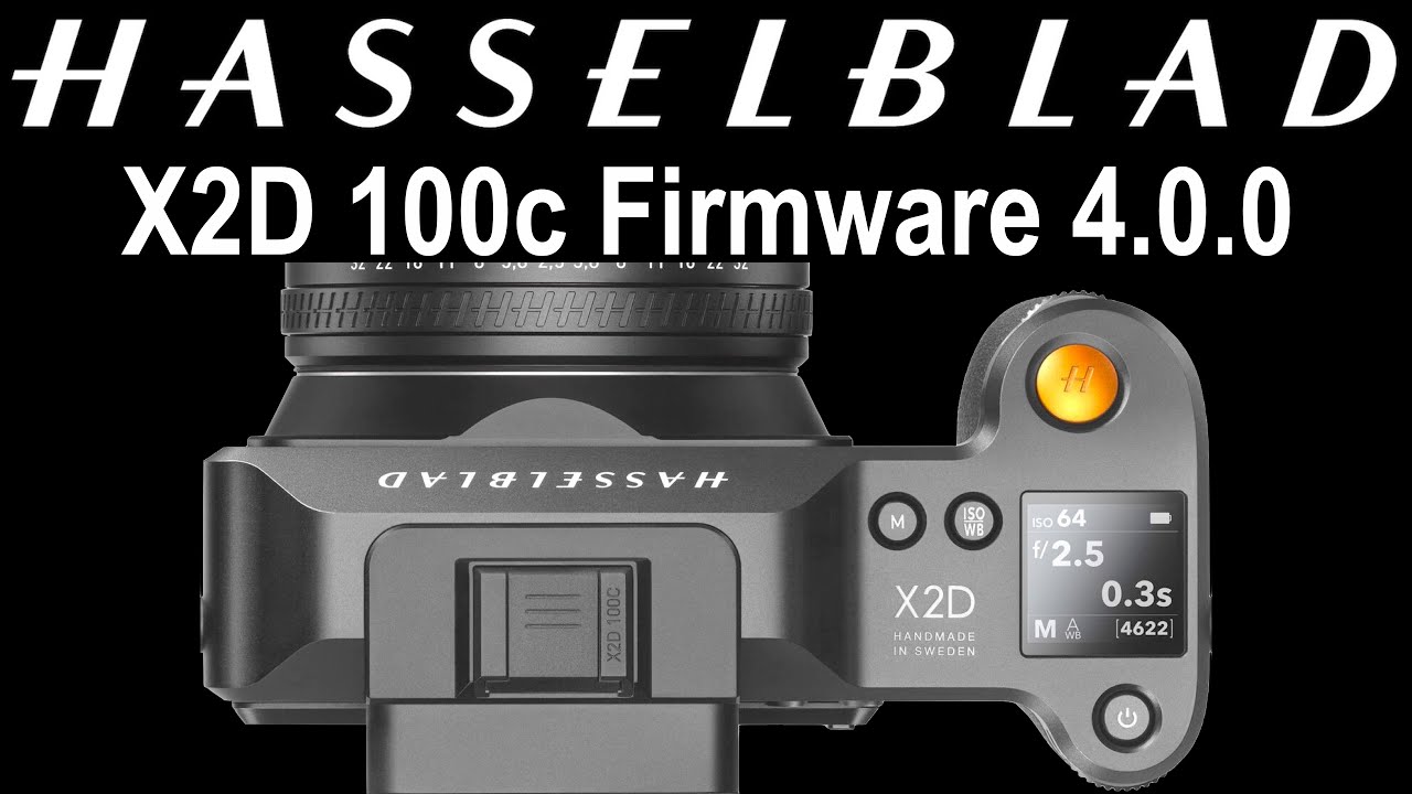 Hasselblad X2D 100c Firmware 4.0.0 Multishot | Tethered Phocus Shooting
