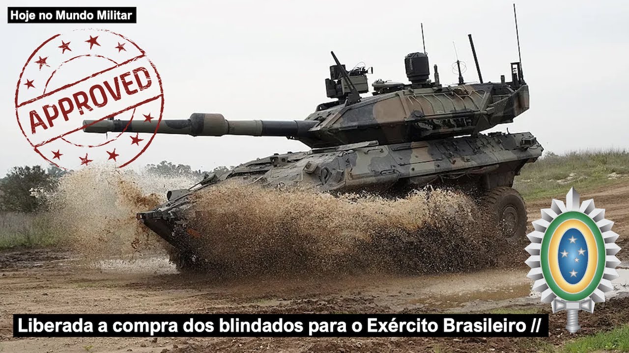 Liberada a compra dos blindados para o Exército Brasileiro