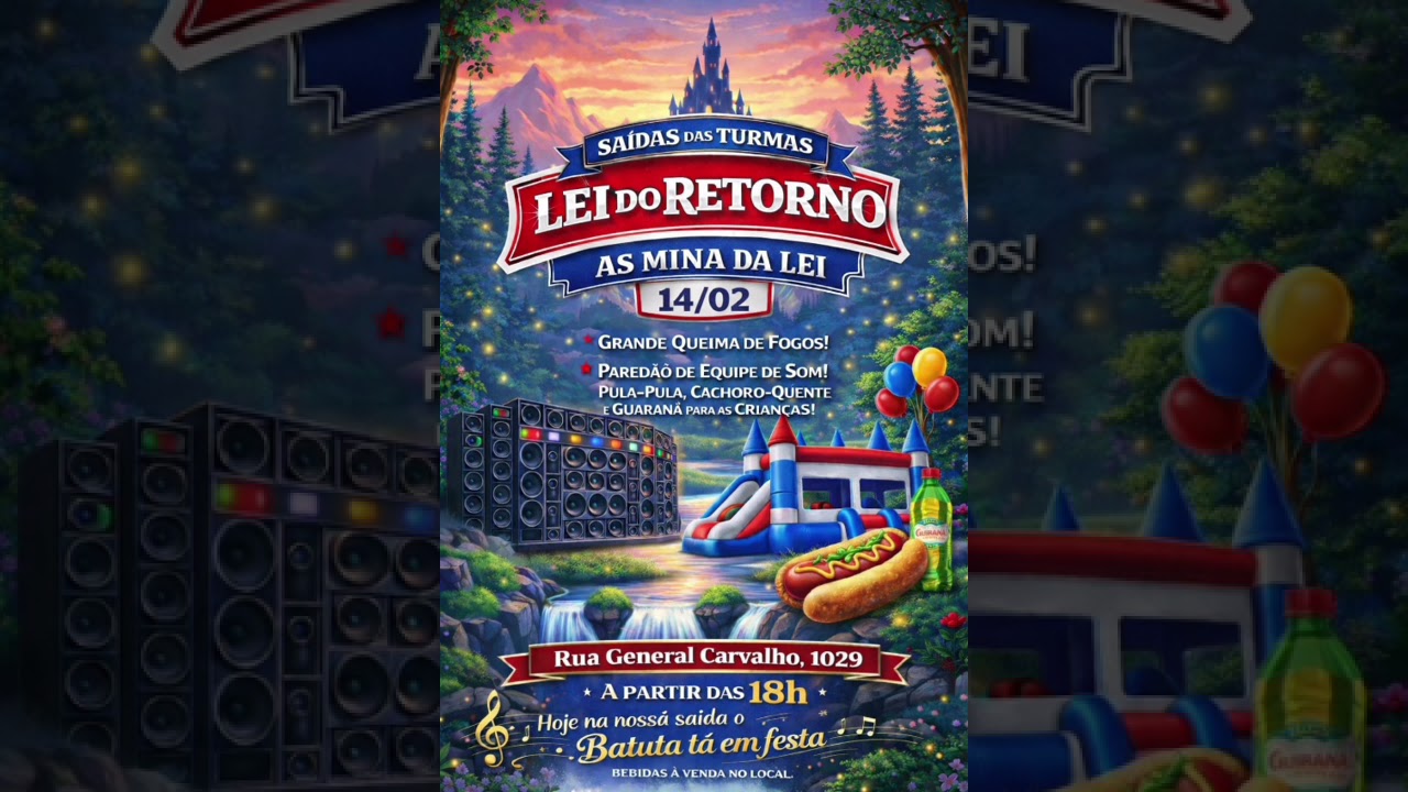 ABERTURA DA TURMA LEI DO RETORNO 
