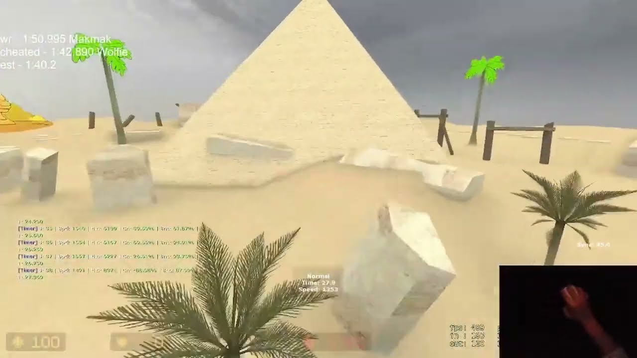 Highlight: bhop monster jam speedrun 1:40.519