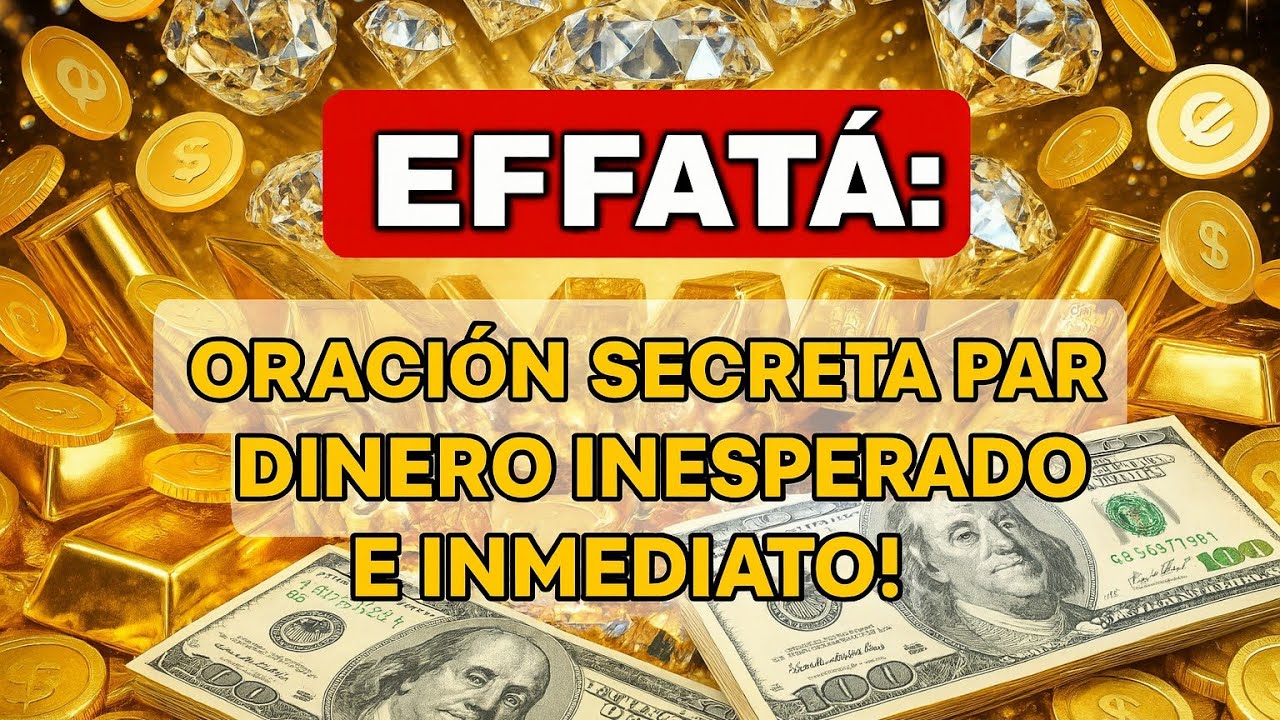 ✨💰 EFFATÁ: ORACIÓN SECRETA PARA DINERO INESPERADO E INMEDIATO! 💰✨