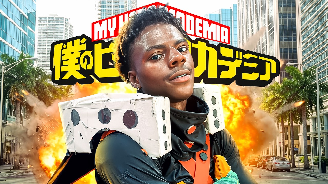 iShowSpeed ​​spędza 24 godziny jako Bakugo!