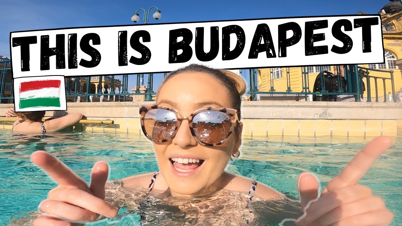 Thermal Baths Budapest (You MUST visit here) BUDAPEST HUNGARY Travel Vlog
