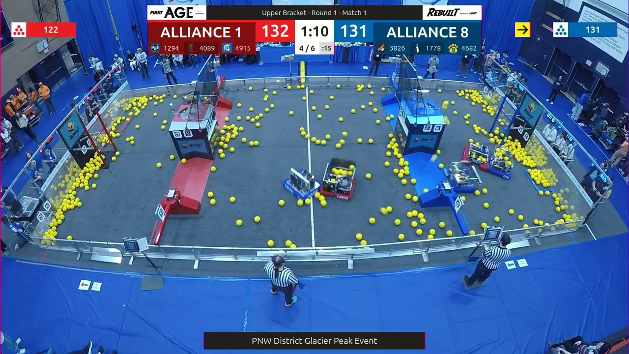 Match 1 (R1) - PNW District Glacier Peak Event