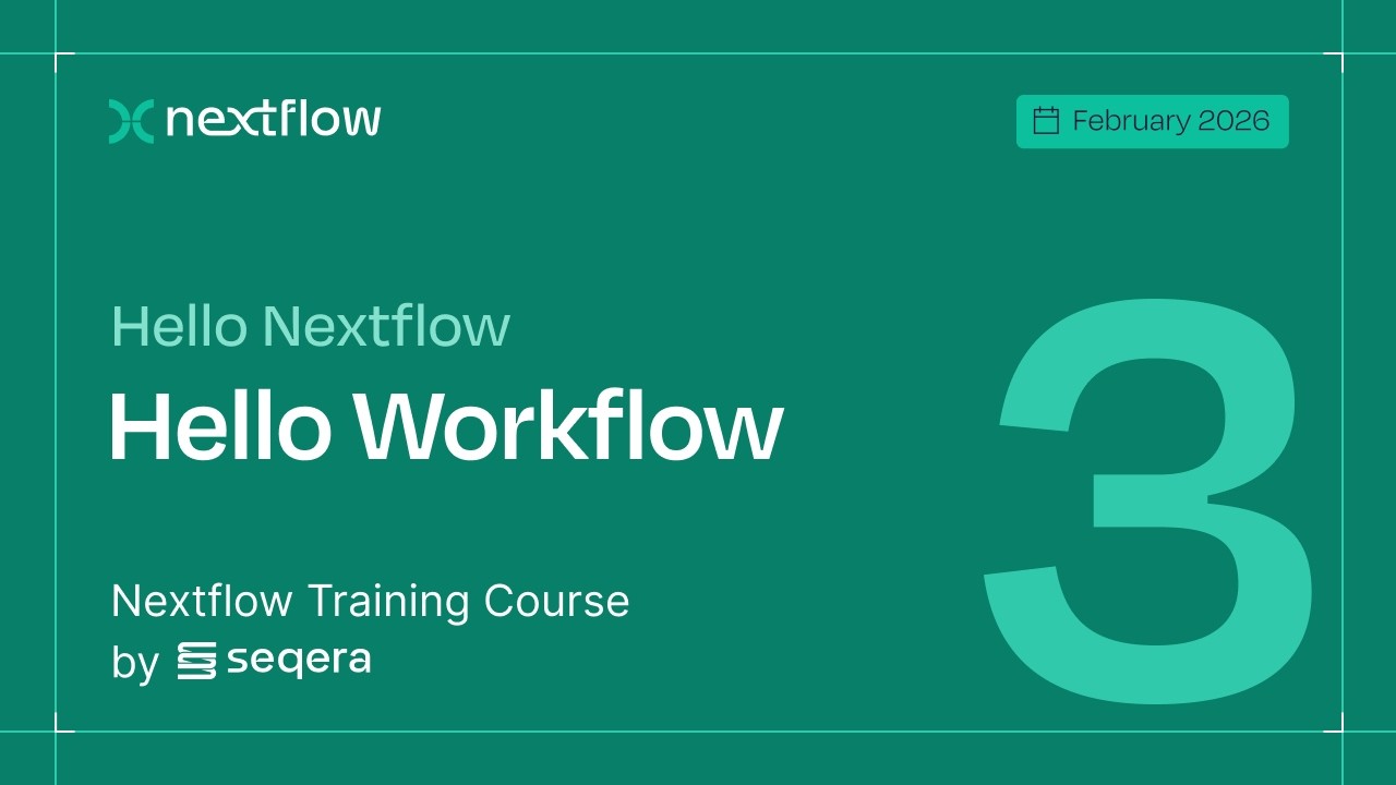 Hello Nextflow 2026 - Part 3: Hello Workflow