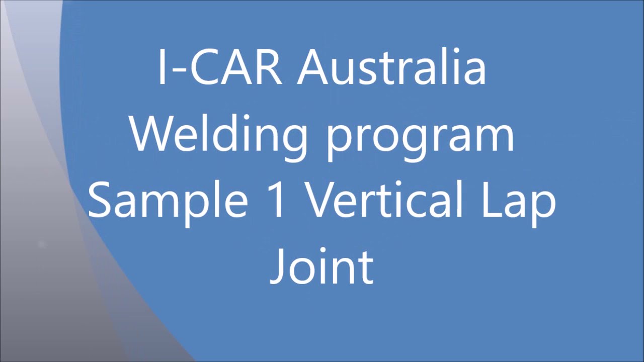 Sample 1 Vertical Lap Joint