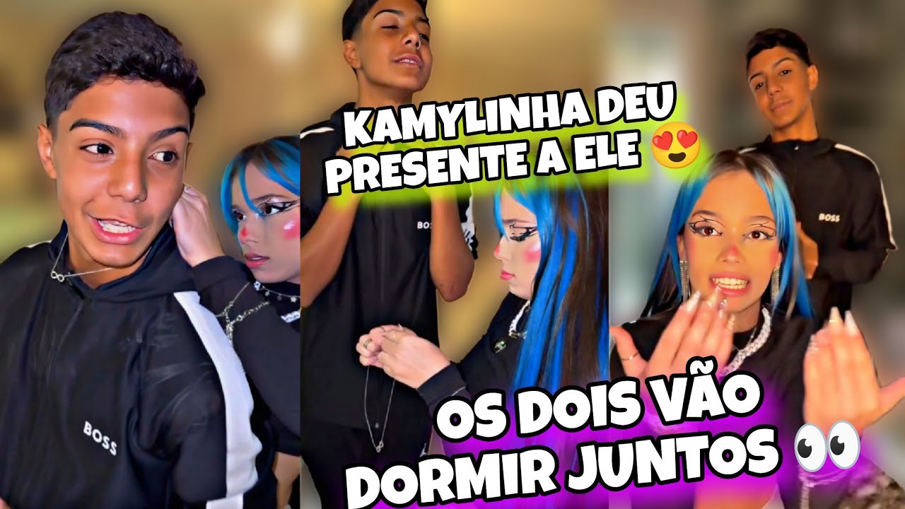 KAMYLINHA e Bernardo vão dormir juntos + ela deu presente de namoro?