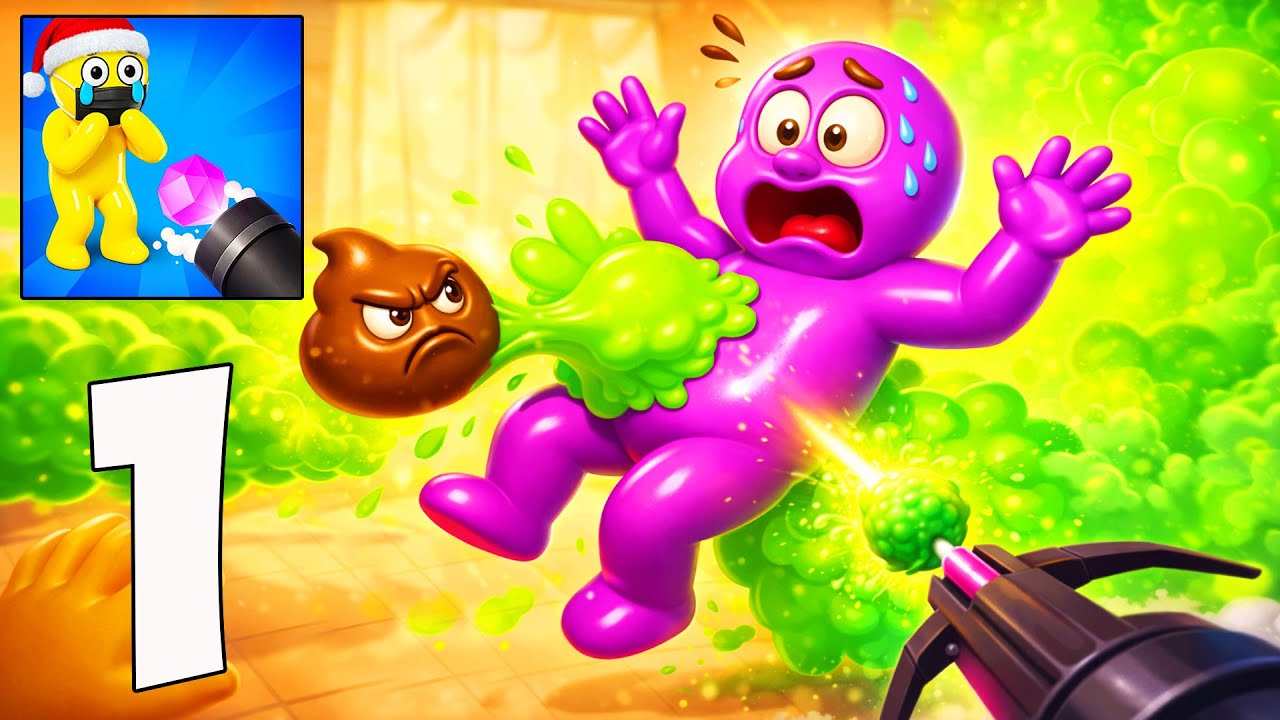 Cannon Chaos Silly Shots – Gameplay Walkthrough – Crazy Cannon Shooting Fun (iOS, Android)