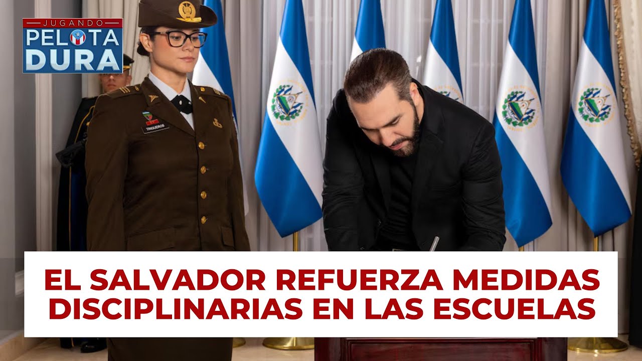 El Salvador refuerza medidas disciplinarias en las escuelas