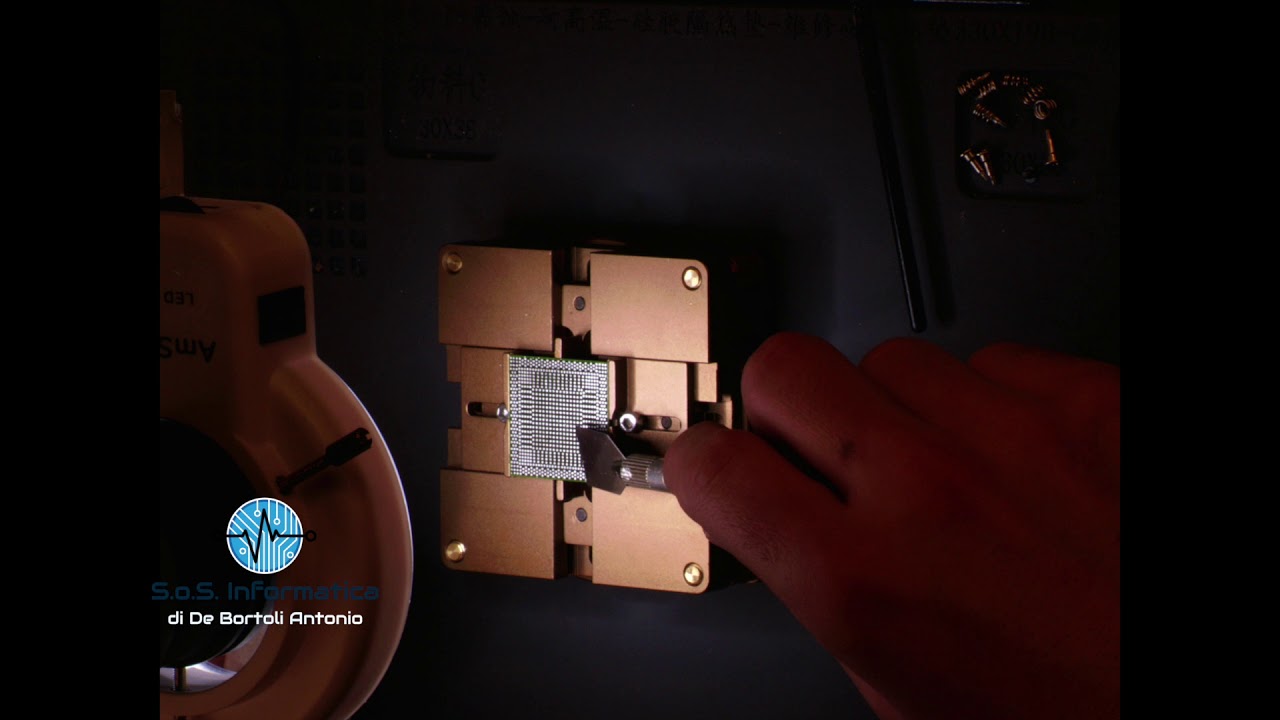 Rework e Reballing: Riparando la GPU di un MacBook Pro 15 con S.o.S. Informatica di Pedavena (BL)