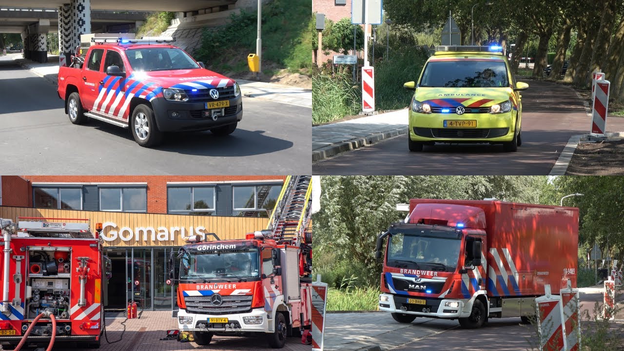 Grote brand bij scholengemeenschap in Gorinchem