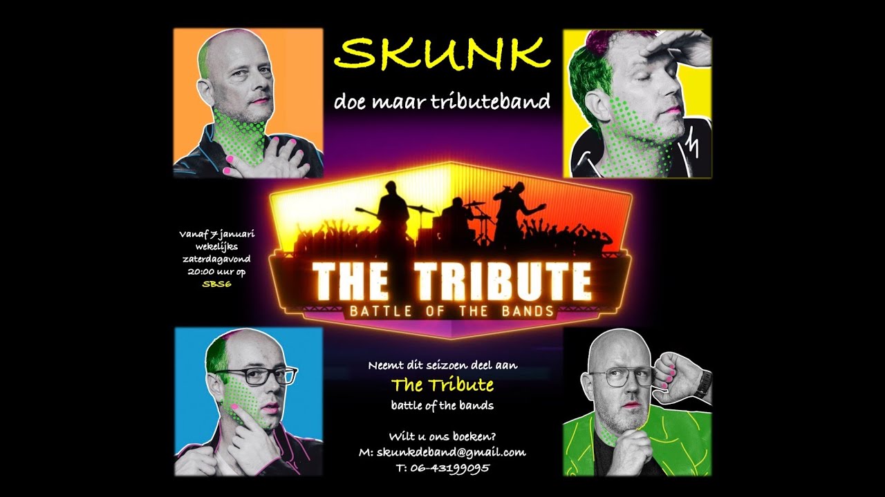 SKUNK doe maar tribute SMOORVERLIEFD @ The Tribute - battle of the bands 2023