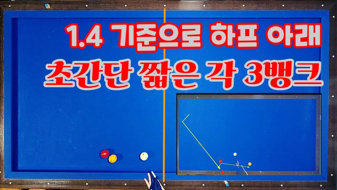 177편.환상의 짦은각3뱅크패턴 1.4기준짧은각3뱅크