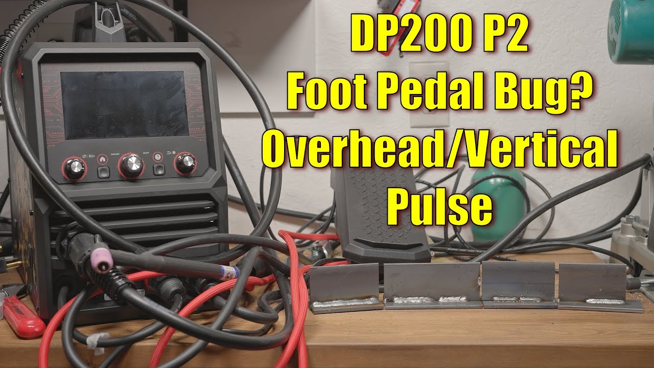 Yeswelder DP200 Review Part 2 - TIG, Pulse Steel 90/10 Gas