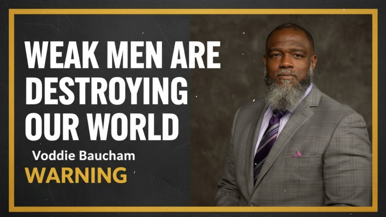 Weak Men Are Destroying Our World - Voddie Baucham WARNING