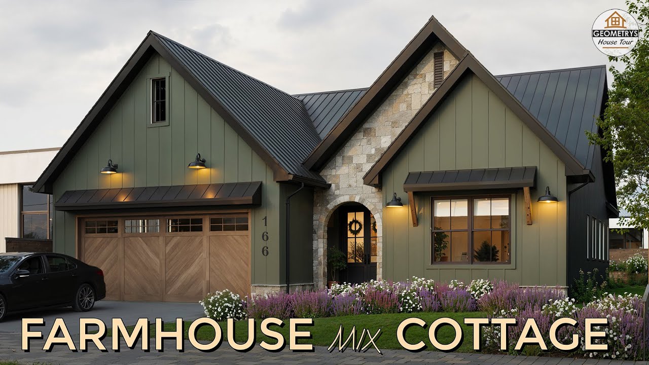 A Cozy 3-Bedroom Modern Farmhouse | Smart 45×62 ft Layout