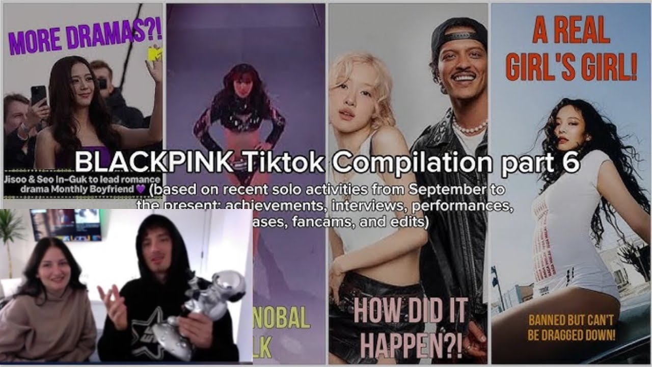 BLACKPINK TIKTOK COMPILATIONS V30 | REACTION