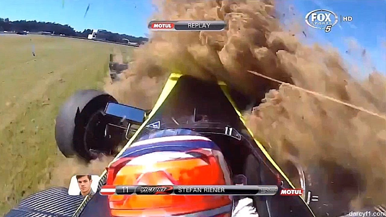 Toyota Racing Series 2015 Onboard Crash Compilation (Tatuus FT‑50)
