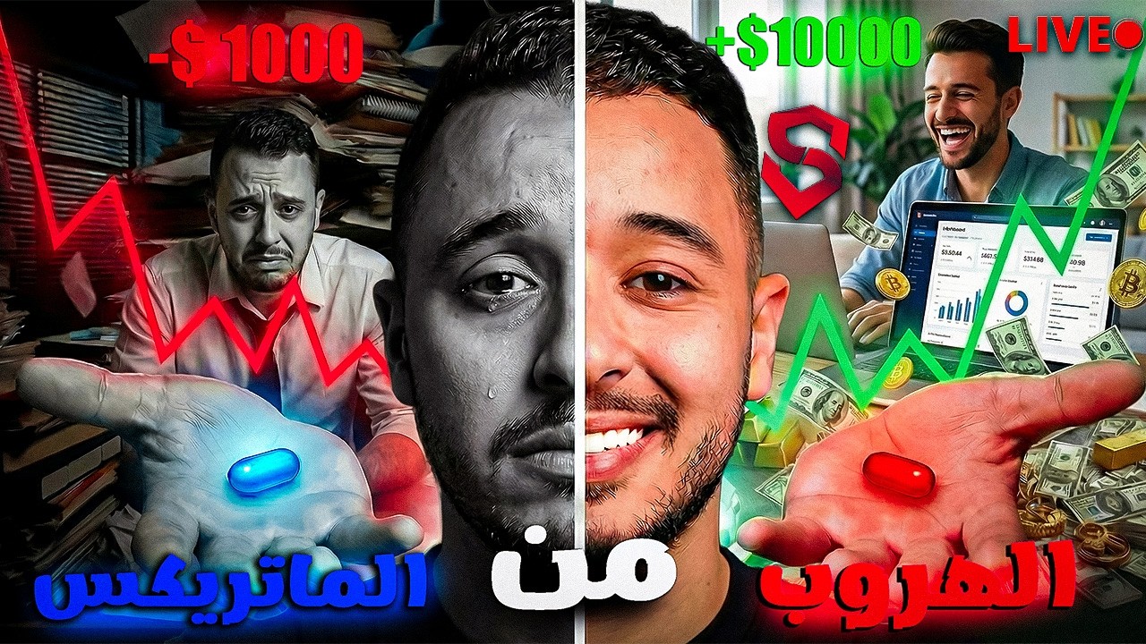 ECOMMERCE live stream البث المباشر  التجارة الالكترونية هي الطريق للهروب من الماتريكس وعيش حياة افضل