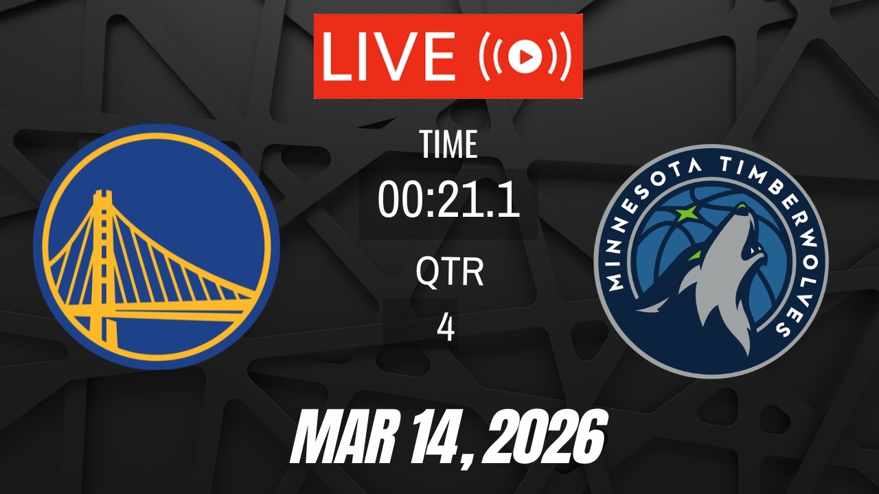 NBA LIVE! Golden State Warriors vs Minnesota Timberwolves March 14, 2026 Warriors vs Timberwolves 2K