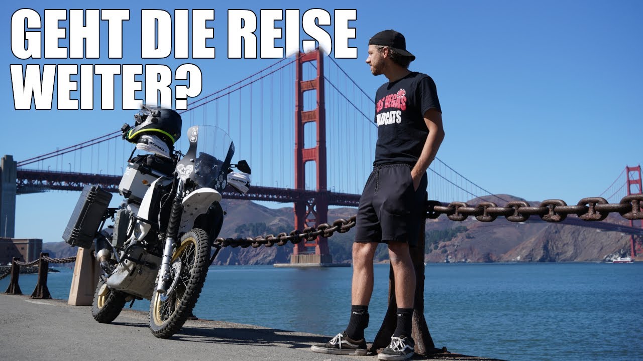 Panamericana | Motorrad Weltreise Doku | Mit dem Motorrad über die Golden Gate Bridge [S1-E11]