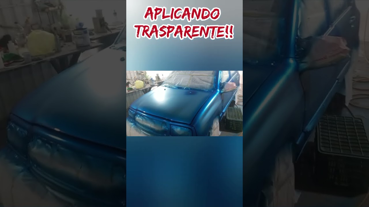 Azul Metálico a Tracker 4x4, Detalles y Pintura TrB Body Shop.