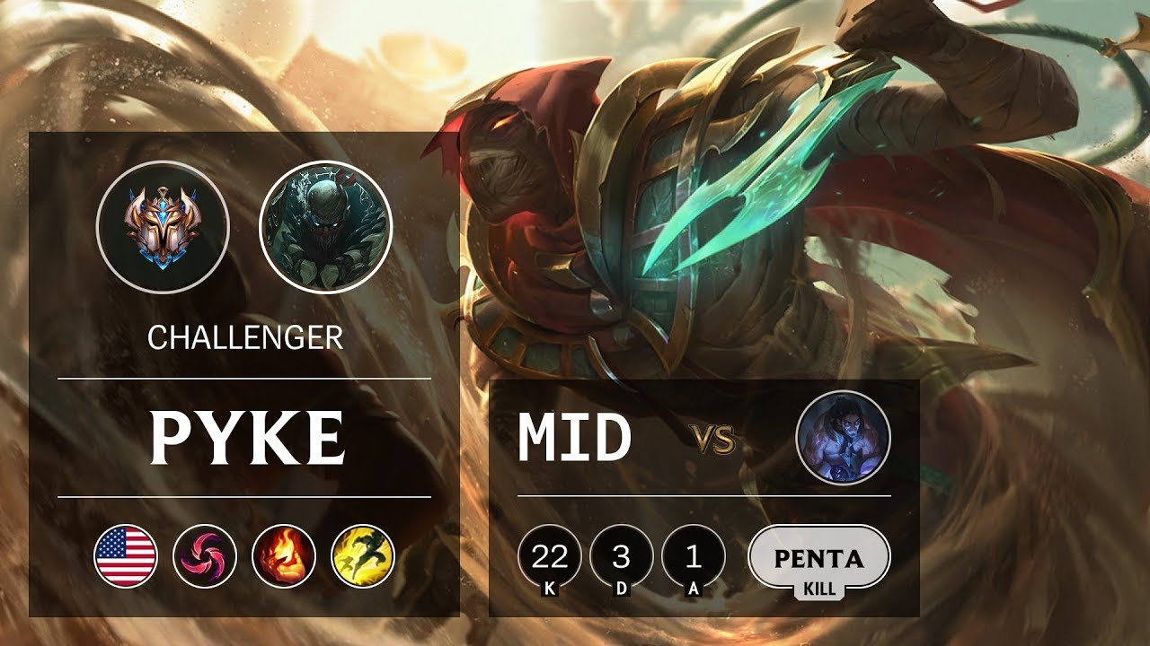 Pyke Mid vs Sylas - NA Challenger Patch 9.9