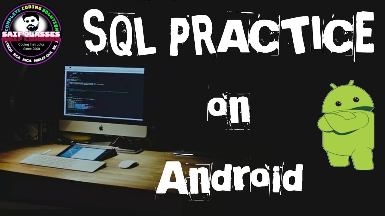 SQL query practice on Android phone | asqlitemanager App | RDBMS