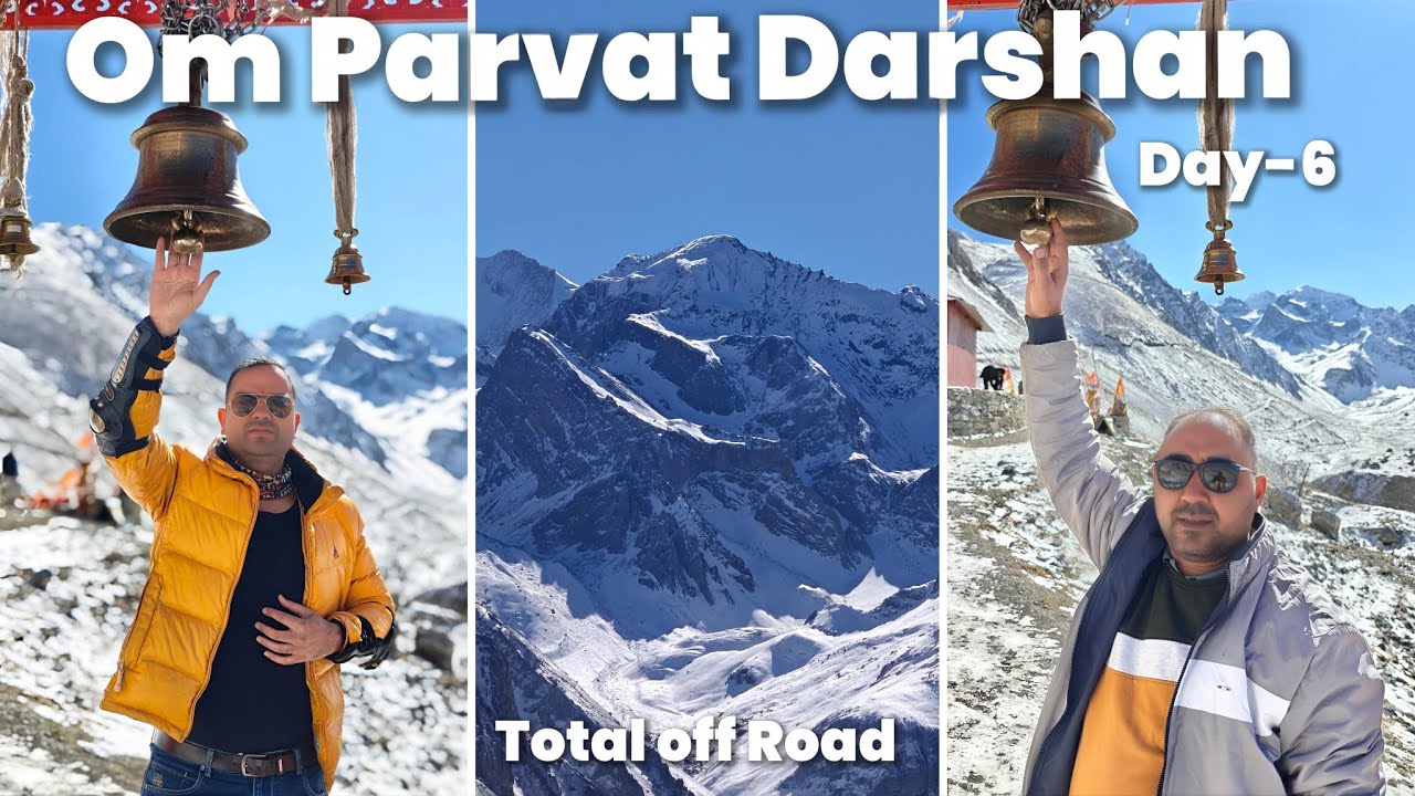Finally Om Parvat ke darshan ho gye|| Gunji to Om Parvat Day-6. || 06.11.2025.